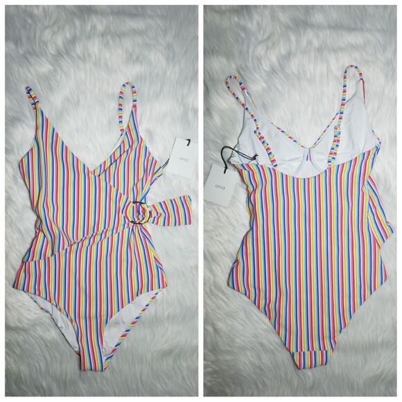 NWT|Onia Lila O-Ring One Piece Swimsuit, SMALL - Picture 2 of 6